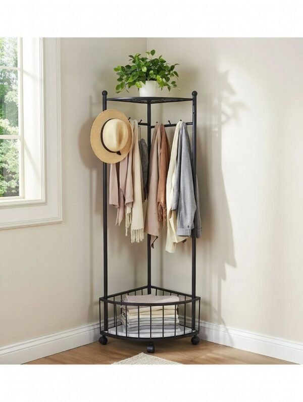 1 Corner Coat Rack
