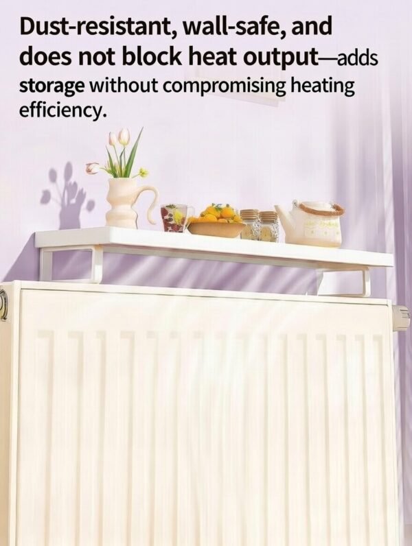 12 Radiator Topper Shelf – Heavy Duty Storage Rack for Heating Efficienc