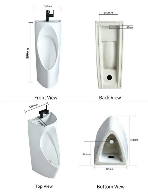 EcoFlow Sink-Integrated Water-Saving Urinal