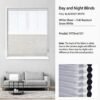2 Day & Night Honeycomb Blackout Blinds