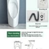 EcoFlow Sink-Integrated Water-Saving Urinal