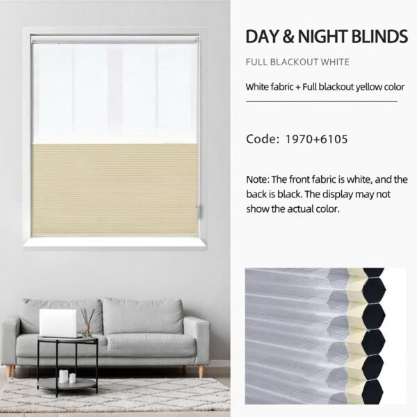 3 Day & Night Honeycomb Blackout Blinds