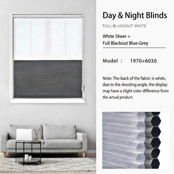 4 Day & Night Honeycomb Blackout Blinds