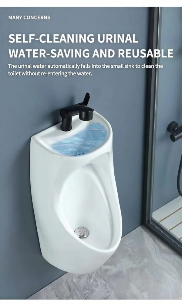 EcoFlow Sink-Integrated Water-Saving Urinal