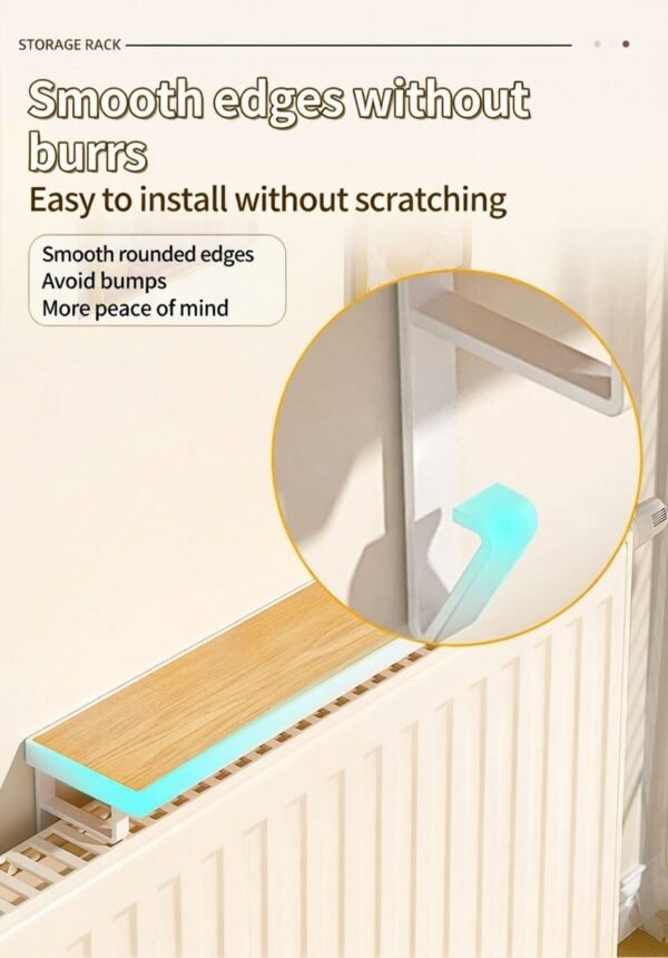 7 Radiator Topper Shelf – Heavy Duty Storage Rack for Heating Efficienc