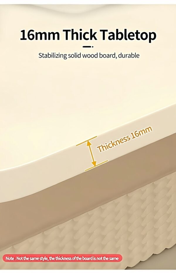 FoldSmart Kids Folding Study Desk with Bookshelf