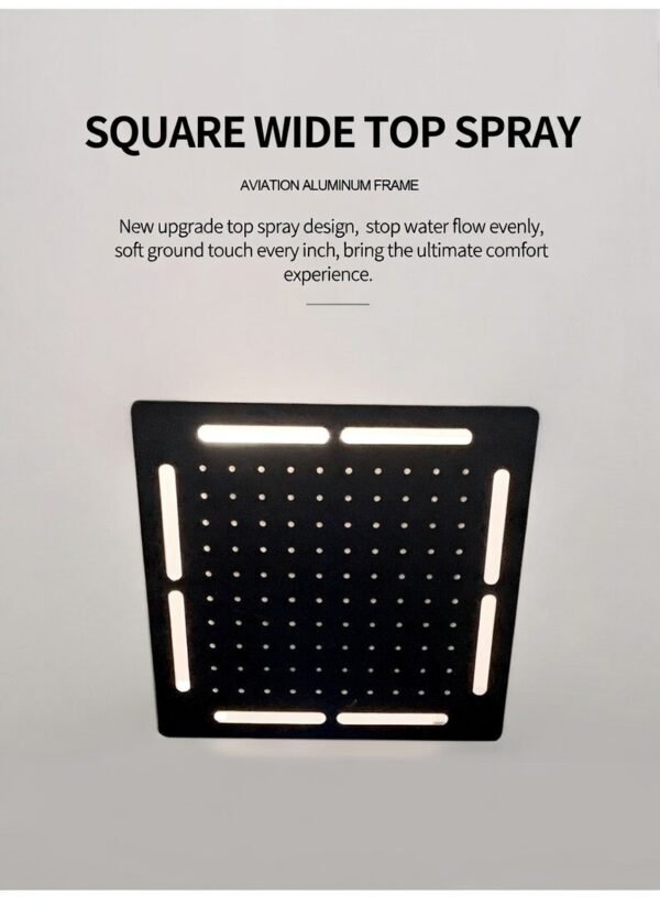 Arc Glass Shower Enclosure for Modern Bathroom Wet-Dry Separation