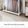 image (11) Metal Freestanding Garment Rack for Bedroom and Wardrobe Storage