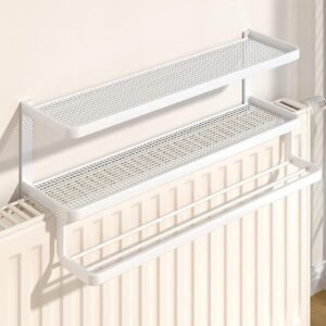 Double Radiator Shelf/Clothes Drying Rack