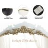 image_5 Golden Vintage Baroque Wall Mirror