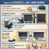 注意事项 Day & Night Honeycomb Blackout Blinds