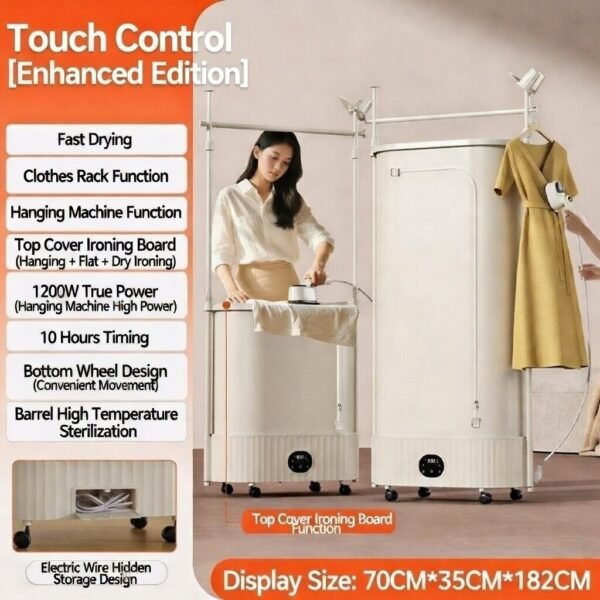All-in-One Garment Dryer & Steamer