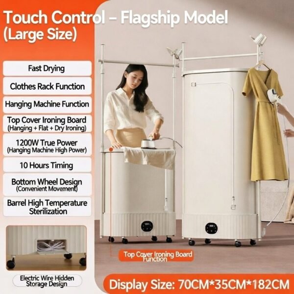 All-in-One Garment Dryer & Steamer