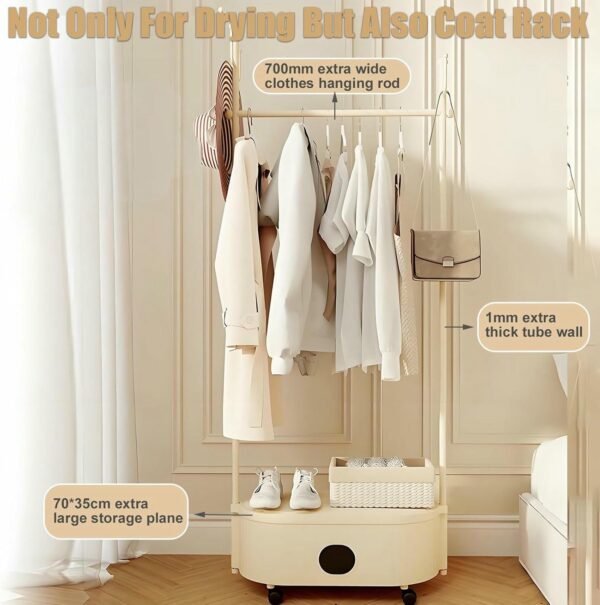 Version 1.0.0 2-in-1 Electric Clothes Airer & Dryer